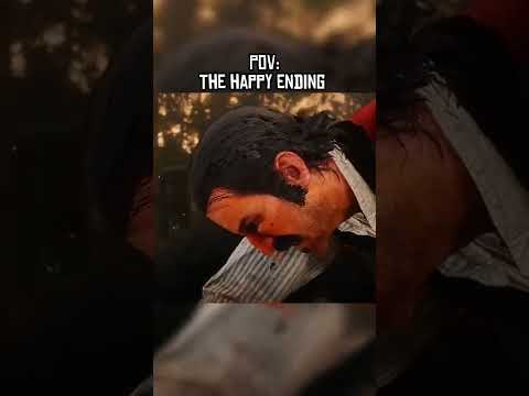 The Happy Ending of Red Dead Redemption 2 - #rdr2 #shorts