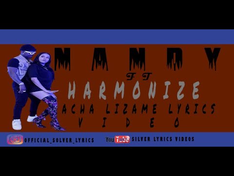 Nandy ft harmonize acha lizame lyric video