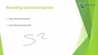 Genesys Cloud API Recording API full video or demo/sample