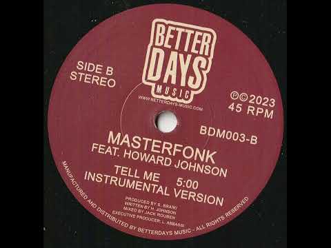 masterfonk ft howard johnson tell me(instru)2023 new funk