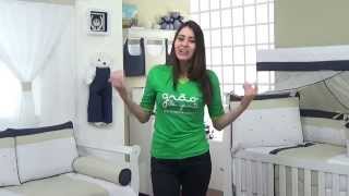 Quarto para Bebê sem Cama Babá Raio de Sol | Ref: 45784
