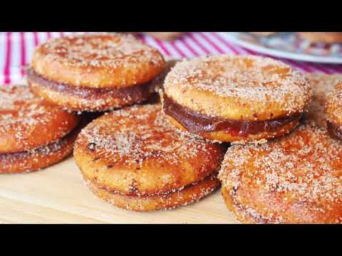 GALLETAS FRITAS con Chocolate