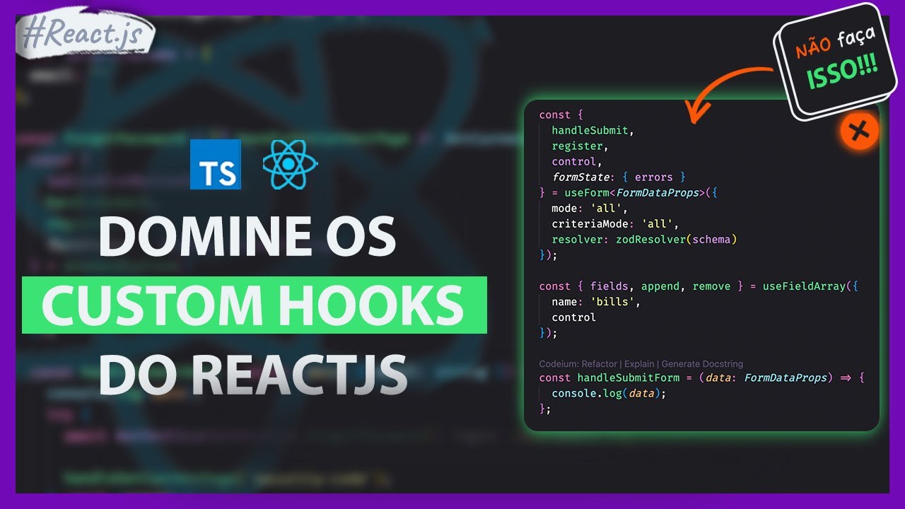 O que você PRECISA saber para DOMINAR os HOOKS | React