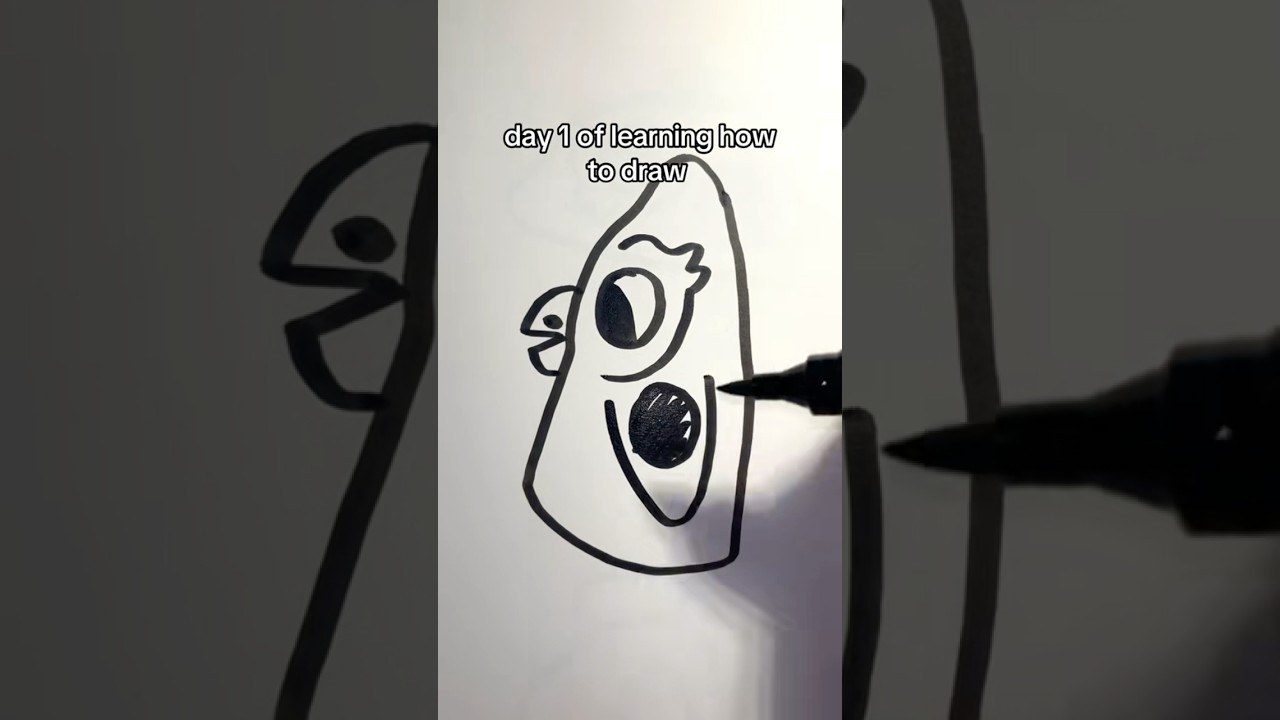 wait til you see my good side #hyperpigmentation #duolingo #drawing