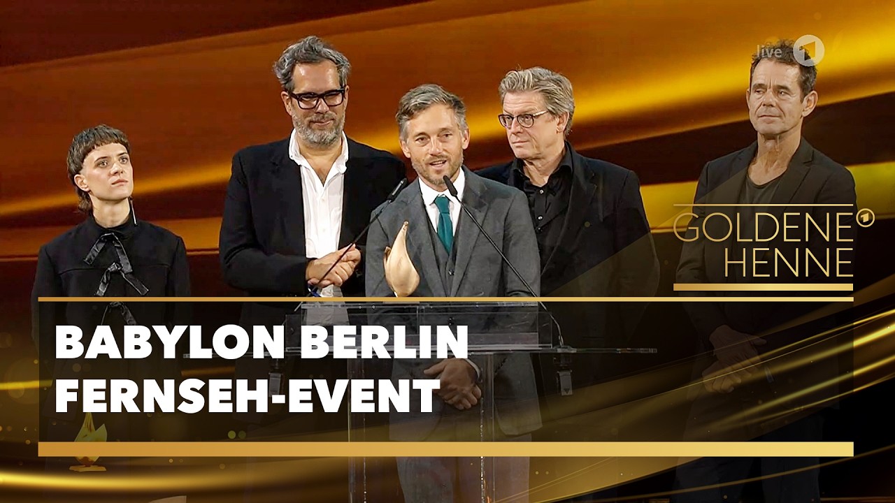 "Babylon Berlin" gewinnt in der Kategorie Fernseh-Event | Goldene Henne 2026