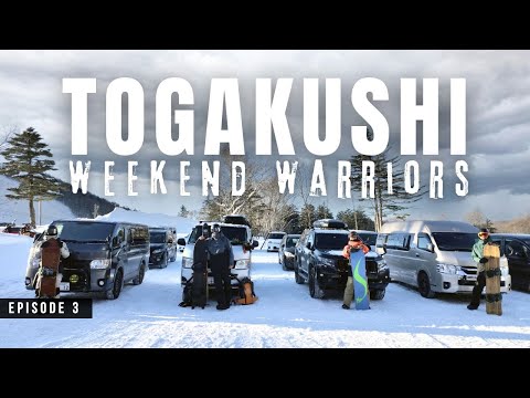 Togakushi | The Weekend Warriors And MONTEC #vanlife #車中泊 #snowboarding
