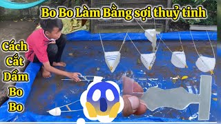 Making a Boat with Fiber Optic Cable | Test Fiber Optic Cable Speed ​​|