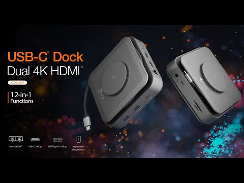 Док-станція J5create USB-C 12-в-1 (JCD3199-N)