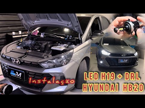 Como instalar Led H19 + Drl HB20 2023+ sem erros no painel!