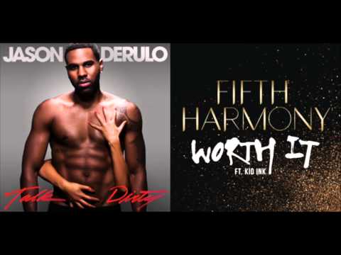 Fifth Harmony vs Jason Derulo (Worth it vs Talk dirty mashup)