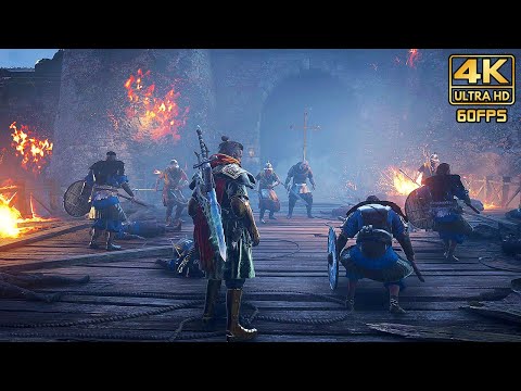 Assassin’s Creed Valhalla - THE SIEGE OF PARIS (Paris Invasion Mission) PC Gameplay @ 4K 60ᶠᵖˢ ✔