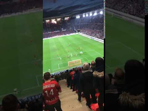 BUT DE BOURIGEAUD - Rennes vs Arsenal
