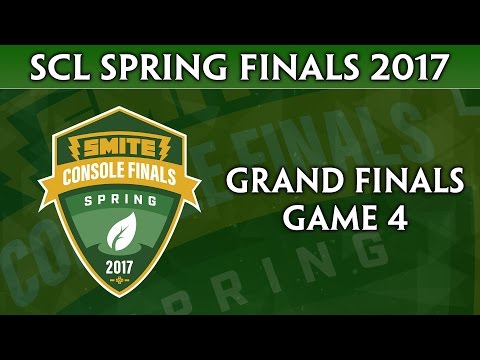 SMITE Console League Spring Split Finals 2017 - Grand Finals (Game 4 of 5)