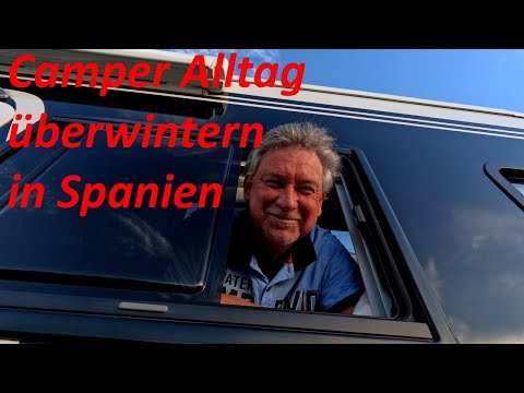 Campervan life, wintering in Spain