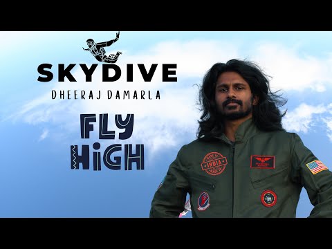 How I Became a Licensed Skydiver  - First Time Explained in Telugu