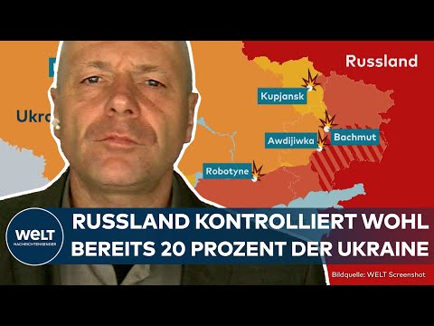 PUTINS KRIEG: Russen preschen vor! Ukrainer müssen immer wieder Frontabschnitte vernachlässigen