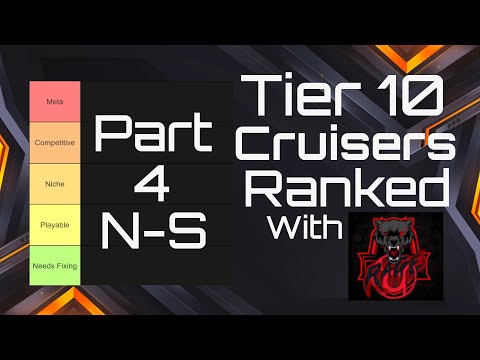 Tier 10 Cruisers Ranked in World of Warships Blitz Part 4 - feat. RAGE Matt & Alister