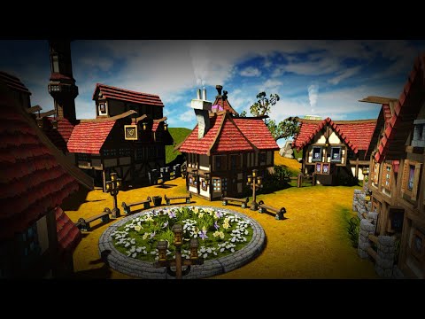 Cartoon Village Wallpaper Lite Video