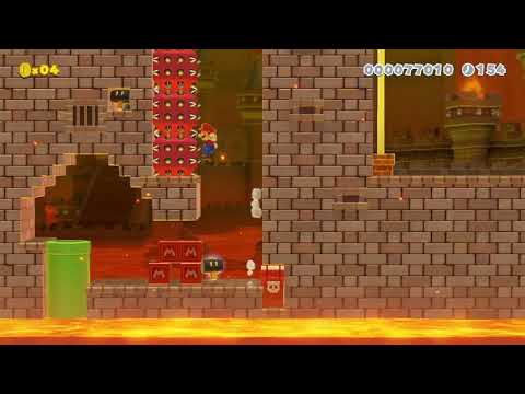 The night my buddy Aura beat Alpharad's hardest SMM2 level (with cheese)