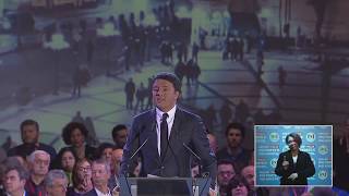 La chiusura della campagna elettorale - Matteo Renzi