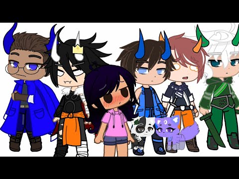 Meet my inner demons. (I got no roots) // Gacha club//