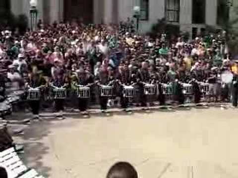 Notre Dame Band Drummer's Circle 7