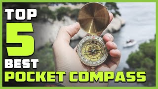 Top 5 Best Pocket Compass [Review] - Official Us Military Tritium Compass/Map Compass [2023]