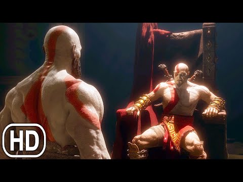 Kratos Meets Young Kratos In Valhalla Scene - God Of War Ragnarok Valhalla