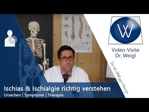 Ischias, Ischiasnerv & Ischiasschmerzen - Ursachen & Therapie akuter Kreuzschmerzen (Ischialgie)