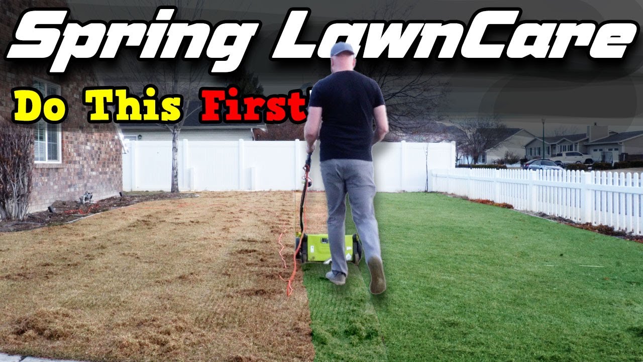 Spring Lawn Care - Do these 4 steps FIRST!