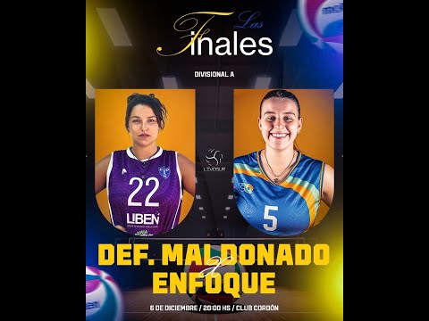 Enfoque vs Defensor de Maldonado Final Clausura Femenino Divisional A LIVOSUR 2025