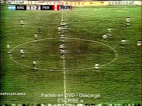 Argentina 2 Peru 2 en el Monumental de River 1985 Partido Completo en DVD Descarga