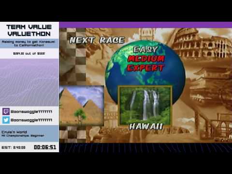Valuethon 2 - Cruis'n World All Championships Beginner with Boonswoggle7777777
