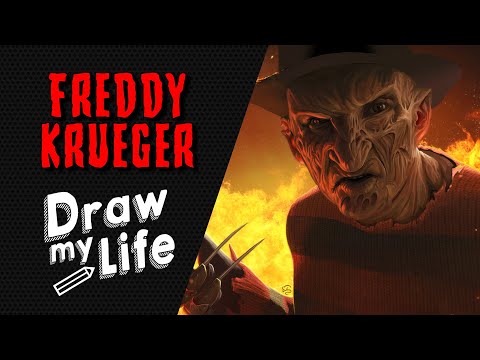 FREDDY KRUEGER - NIGHTMARE 🔪 DRAW MY LIFE
