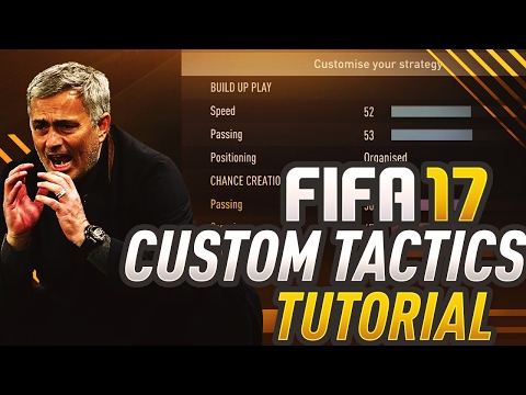 THE ULTIMATE FIFA 17 CUSTOM TACTICS TUTORIAL - EXPLAINED IN DETAIL FOR FUT CHAMPIONS!