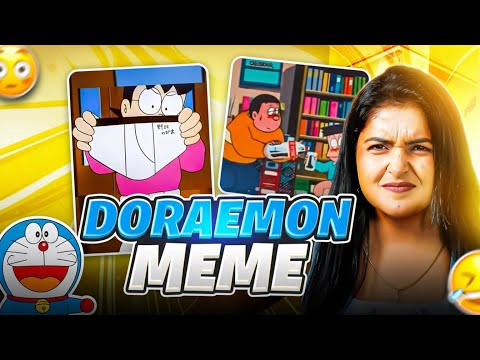 REACT ‼️ON DORAEMON MEMES 😳 Funniest Meme Review Ever | Try Not to Laugh! 🤣