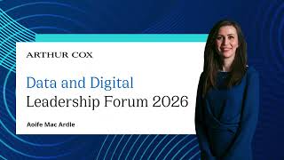 The Data Act and GDPR with Aoife Mac Ardle