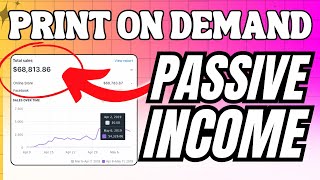 Make PASSIVE INCOME with Print on Demand (Redbubble, TeePublic, and WooCommerce Automation Strategy)
