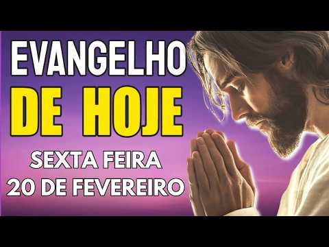 20/02 Evangelho do Dia | Mateus 9,14-15 | Sexta Feira | Com Pregação + Testemunho + Oração da Manhã