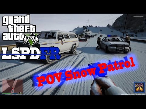 (1080p 60fps) LSPDFR Episode 7: POV Snow Patrol - Part 1 (Uncut)