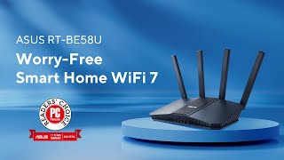 Asus Worry-free Smart Home WiFi 7 | RT-BE58U
