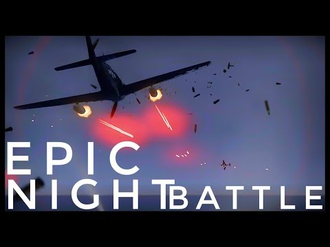 Epic night battle (War Thunder night battle)