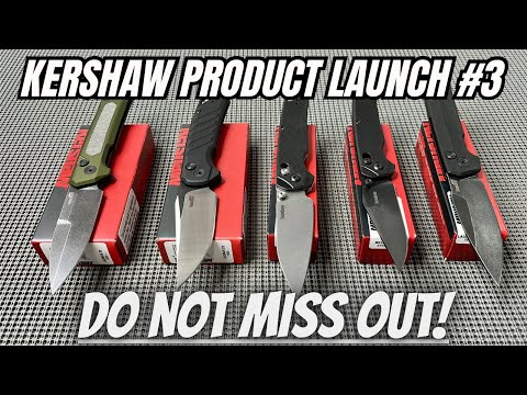 UNBOXING NEW ~ KERSHAW KNIVES!! (2025)