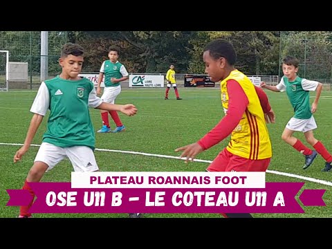 2023-10-28 // OSE U11 B - LE COTEAU U11 A (Plateau Roannais Foot) Match 6