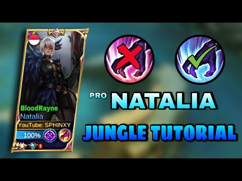 SOLO RANK JUNGLE NATALIA TUTORIAL 2023 !🔥| NATALIA BEST BUILD SEASON 27 !