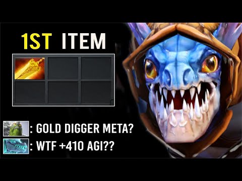 NEW META First Item Radiance Slark Fast Self Stack Farm 1000 GPM Delete All Meta Heroes WTF Dota 2