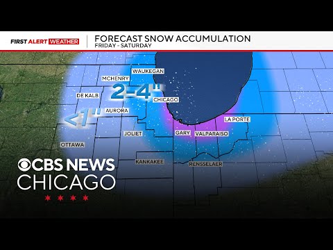 Chicago weather: Lake effect snow up to 6 inches falls in Chicago
