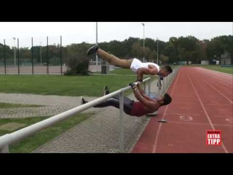 Calisthenics: Deutscher Meister Korash Kabir zeigt seine Tricks