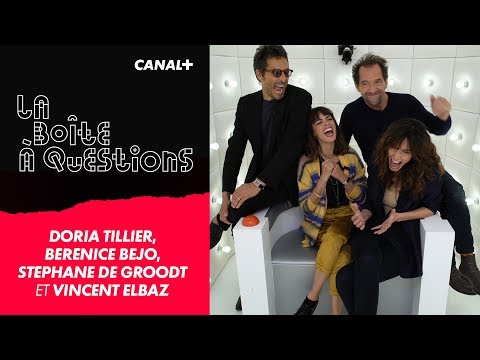La Boîte à Questions Doria Tillier, Bérénice Béjo, Vincent Elbaz et Stéphane De Groodt – 10/10/2018