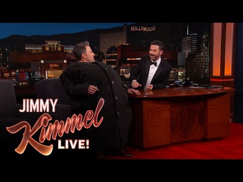 , title : 'Ben Affleck Sneaks Matt Damon Onto “Jimmy Kimmel Live!"'